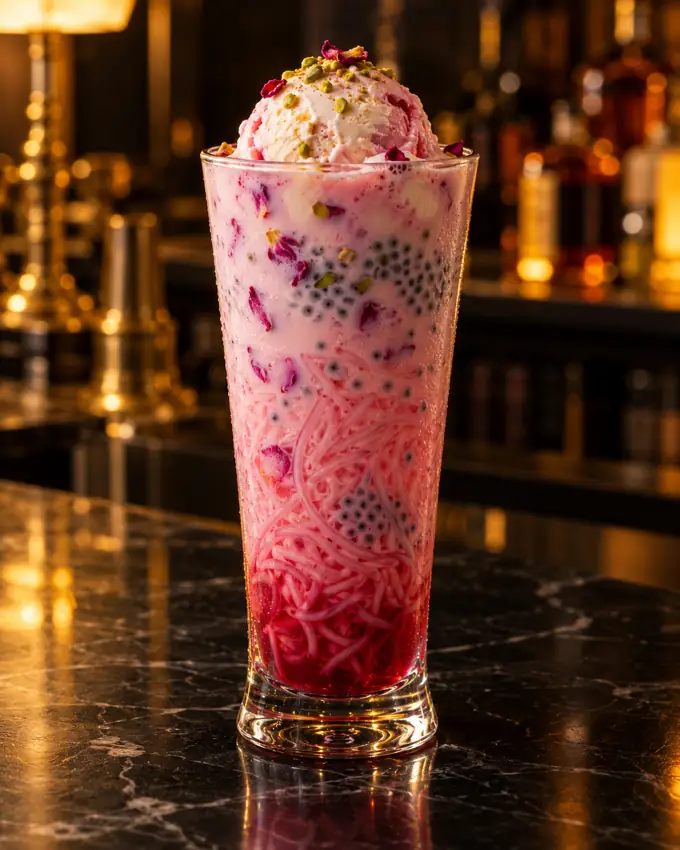 Falooda Rum Float
